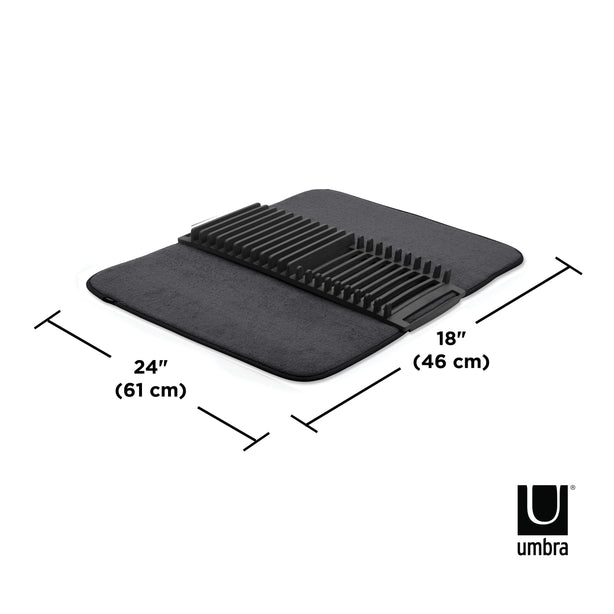 Umbra UDry Dish Rack with Drying Mat