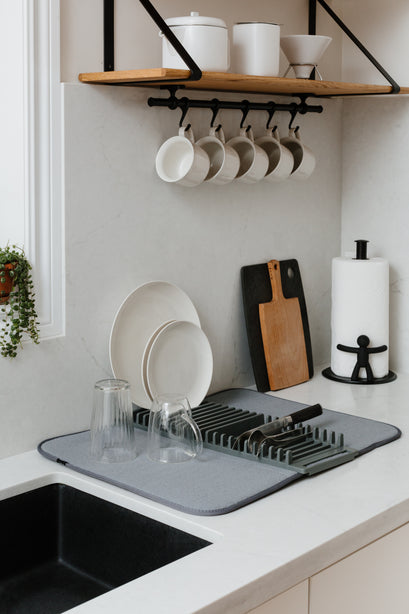 Umbra UDry Dish Rack with Drying Mat