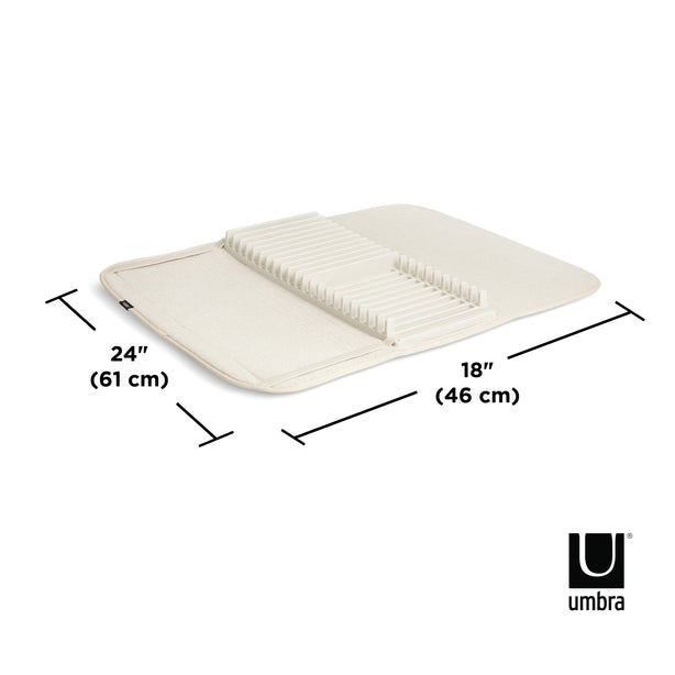 Umbra UDry Dish Rack with Drying Mat