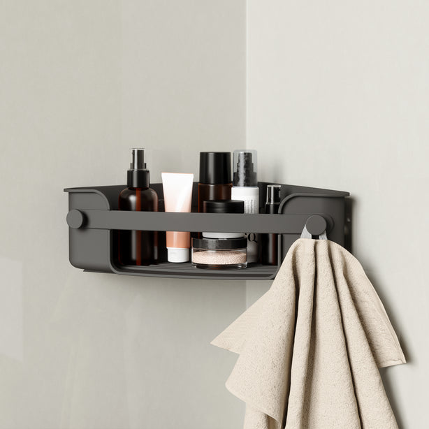 Umbra Flex Gel-Lock™ Suction Cup Corner Shower Rack
