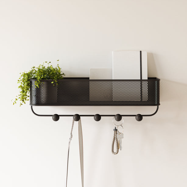 Umbra Estique Storage Organizer with 5 Hooks