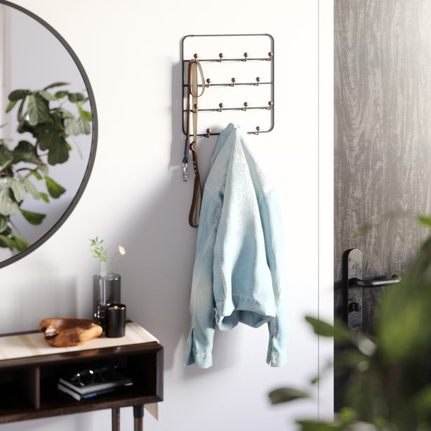 Umbra Estique Over-the-Door Multi Organizer with 14 Hooks