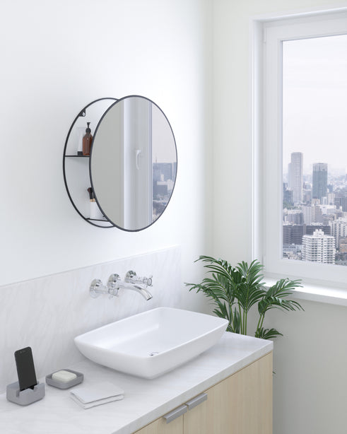 Umbra Cirko Hallway Mirror & Storage Unit
