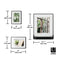 Umbra Matinee Gallery Photo Frames, Set of 5, 4
