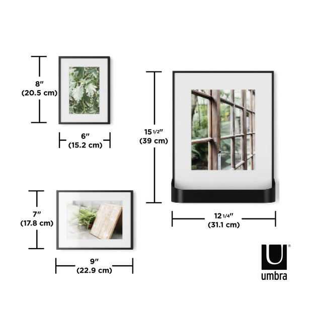 Umbra Matinee Gallery Photo Frames, Set of 5, 4