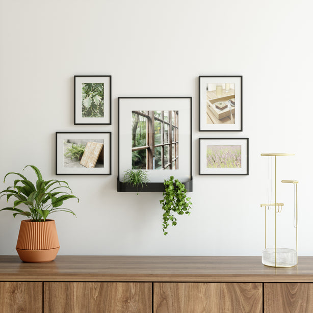 Umbra Matinee Gallery Photo Frames, Set of 5, 4