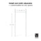 Umbra Anywhere Expandable Curtain Tension Rod & Room Divider
