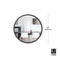 Umbra Hub Decorative Round Wall Mirror