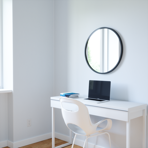 Umbra Hub Decorative Round Wall Mirror