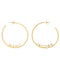 Marc Jacobs Monogram Hoops Earrings in Gold J207M03FA22