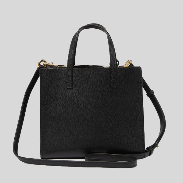 Marc Jacobs Mini Grind Coated Leather Tote Black RS-M0015685