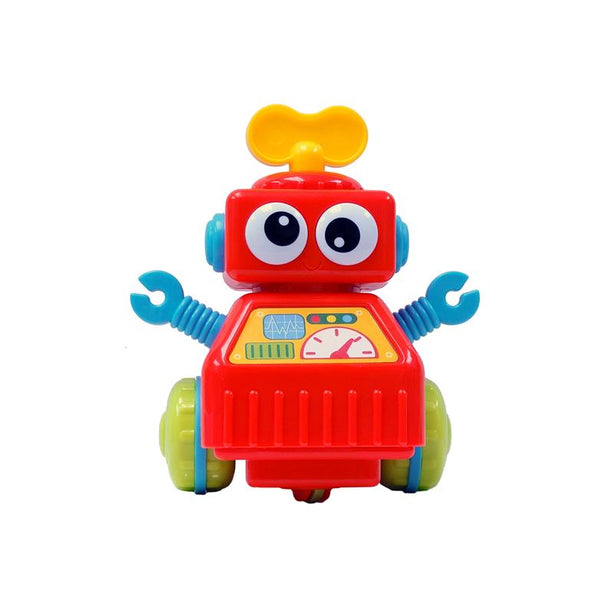 Hap-P-Kid Little Learner Wind-up Robo - Red