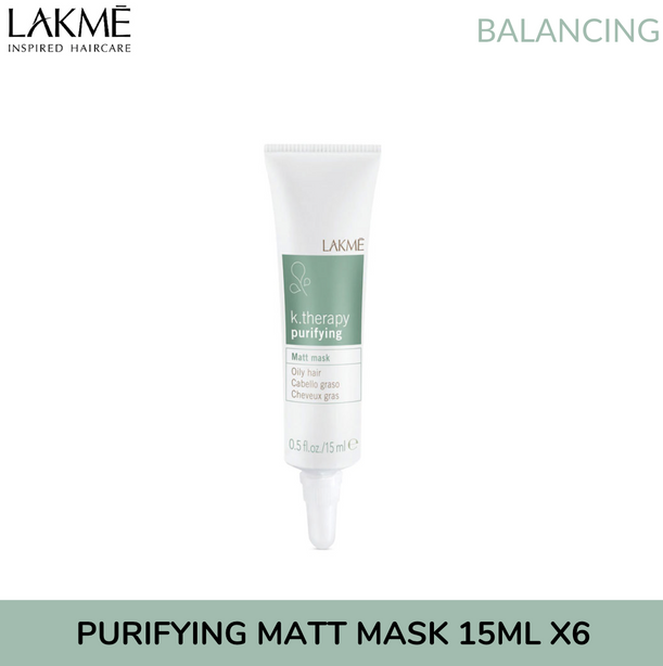 Lakme k.therapy Purifying Matt Mask 6 x 15ml