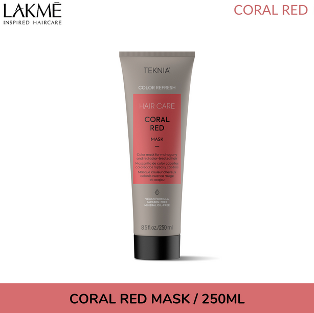Lakme Teknia Rrefresh Coral Red Mask 250ml