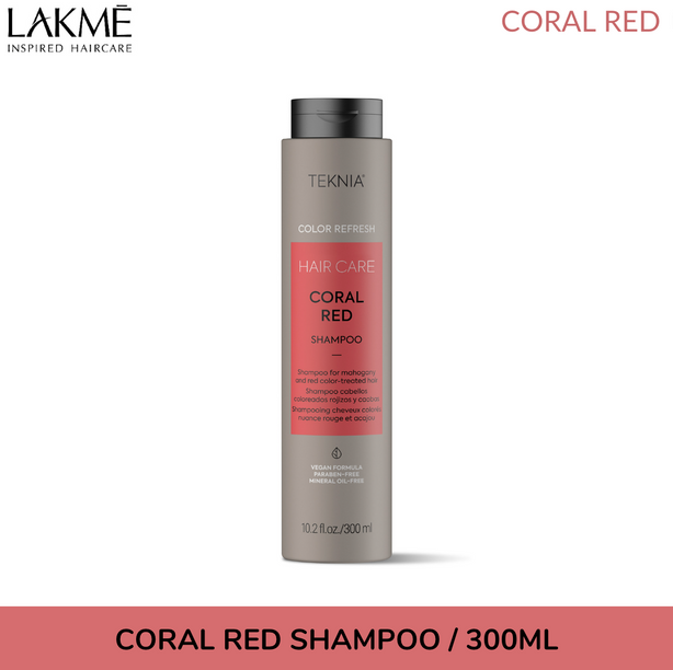 Lakme Teknia Rrefresh Coral Red Shampoo 300ml