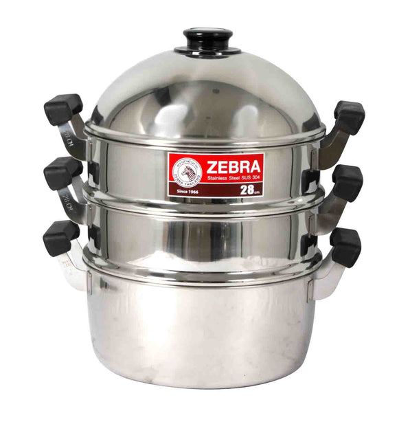Zebra Steaming Set (4Pcs) 36Cm