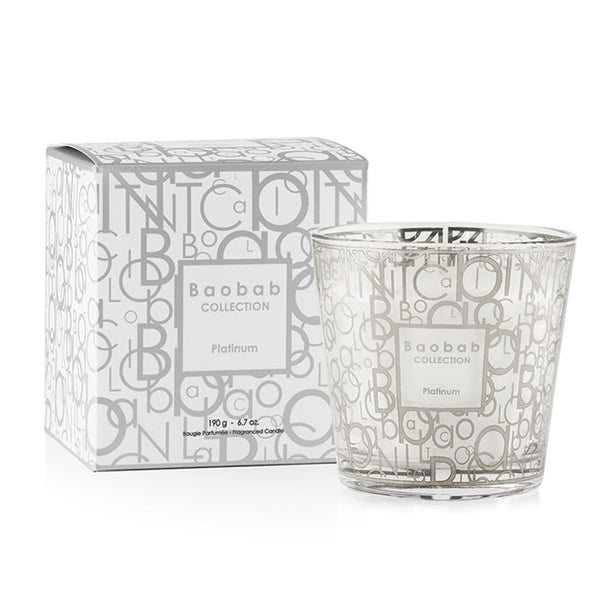 Baobab Collection Platinum Candle (Max 08)