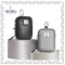 WiWU E-Pouch PU Leather, Water-Resistant, Skin-friendly with Portable Hook Storage Carrying Bag