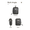 WiWU E-Pouch PU Leather, Water-Resistant, Skin-friendly with Portable Hook Storage Carrying Bag