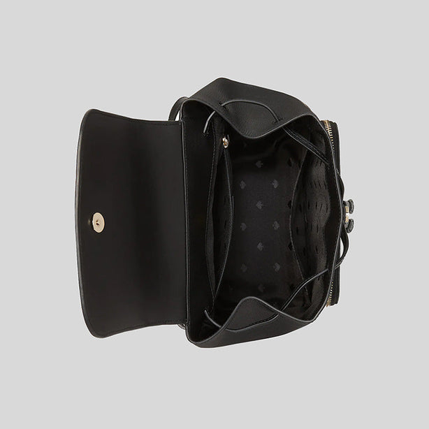 Kate Spade Kristi Medium Flap Backpack Black RS-KA695