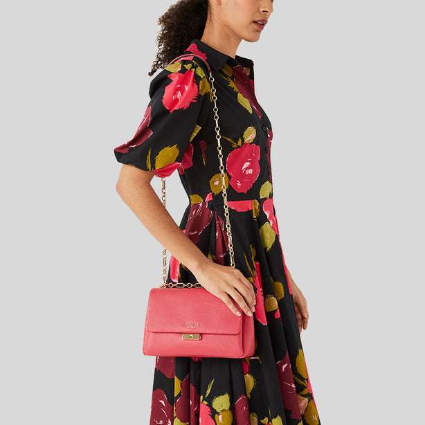 Kate Spade Carlyle Medium Shoulder Bag Deep Primrose RS-K5443