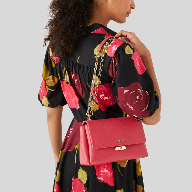 Kate Spade Carlyle Medium Shoulder Bag Deep Primrose RS-K5443