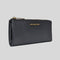Michael Kors Jet Set Travel Large Saffiano Leather Quarter-Zip Wallet Black RS-35T6GTVE3L