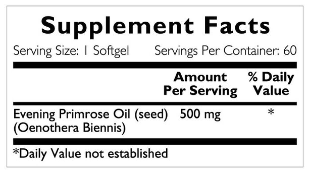 Herbal Pharm Evening Primrose Oil (EPO) 60 Softgels