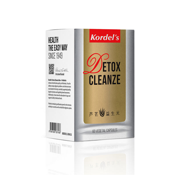 Kordel's Detox Cleanze Aloe + Prebiotics 60s