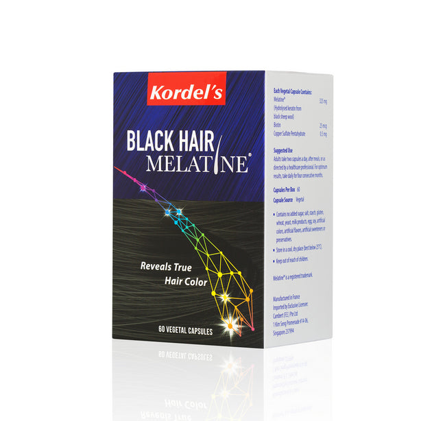 Kordel's Black Hair Melatine Ⓡ VC60