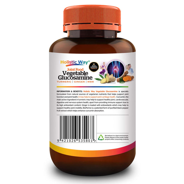 Holistic Way Vegetarian Joint Food (120 Vegetarian Capsules)