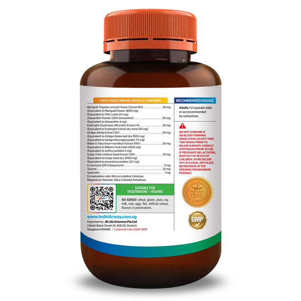 Holistic Way Super Lutein (60 Capsules)