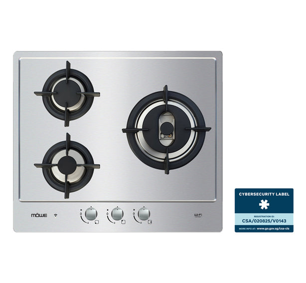 Mowe Built In Smart / Wifi Cooker Hob - 60cm stainless Steel