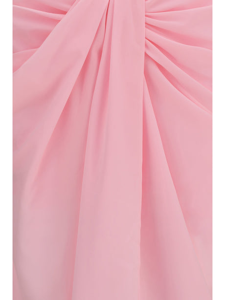 Jacquemus Pareo Skirt in stretch muslin - Light Pink