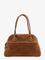 Miu Miu Vivant suede shoulder bag - Cacao
