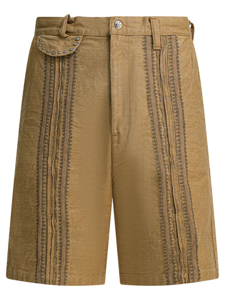 Kapital western shorts - Beige