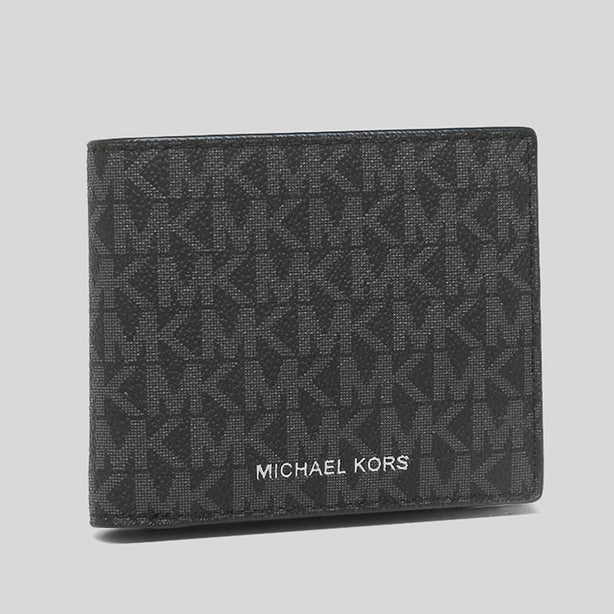 Michael Kors Cooper Billfold Wallet With Coin Pocket Black RS-36U9LCRF3B
