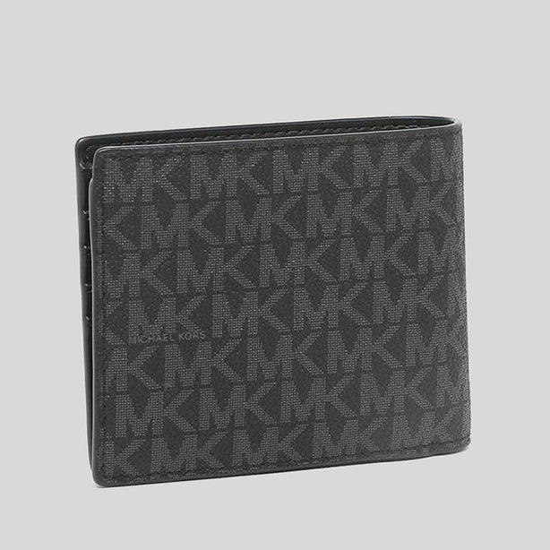 Michael Kors Cooper Billfold Wallet With Coin Pocket Black RS-36U9LCRF3B