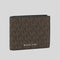 Michael Kors Cooper Billfold Wallet With Passcase Brown RS-36U9LCRF6B