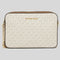 Michael Kors Jet Set Item Crossbody Bag In Signature Vanilla RS-35F8GTTC3B