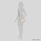Michael Kors Jet Set Item Crossbody Bag In Signature Vanilla RS-35F8GTTC3B