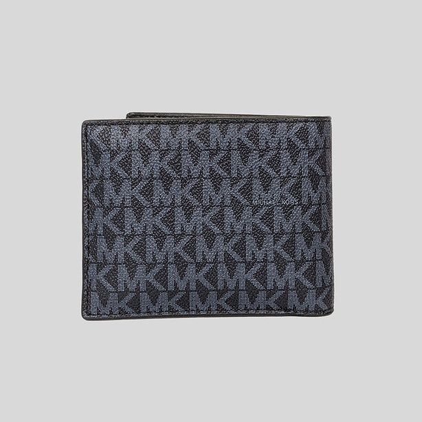 Michael Kors Cooper Billfold Wallet With Passcase PL Blue RS-36U9LCRF6B