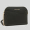 Michael Kors Jet Set Travel MD Dome Crossbody Bag Black RS-35F1GTVC6T