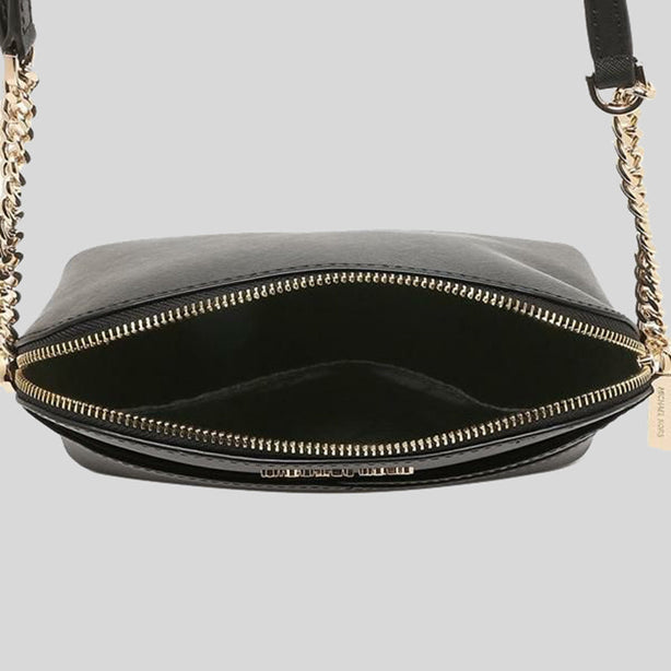 Michael Kors Jet Set Travel MD Dome Crossbody Bag Black RS-35F1GTVC6T