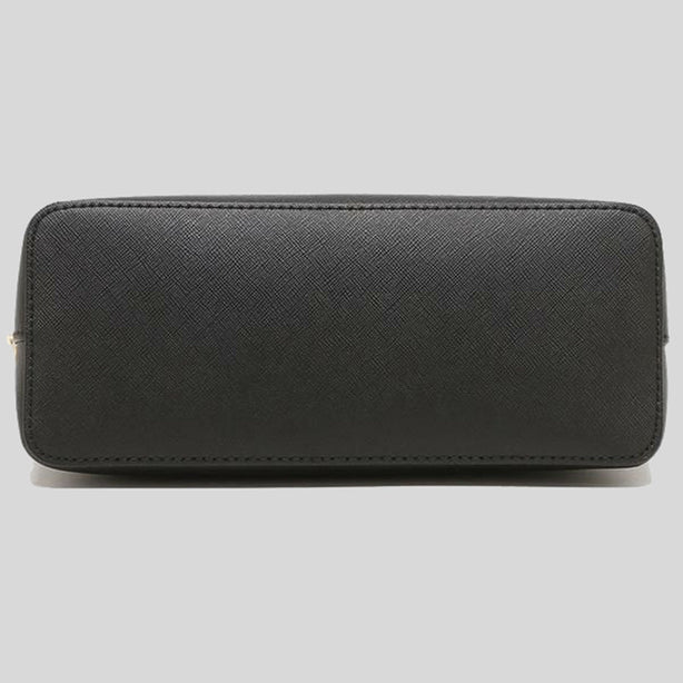 Michael Kors Jet Set Travel MD Dome Crossbody Bag Black RS-35F1GTVC6T