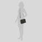 Michael Kors Jet Set Travel MD Dome Crossbody Bag Black RS-35F1GTVC6T
