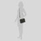 Michael Kors Jet Set Travel MD Dome Crossbody Bag Black RS-35F1GTVC6T