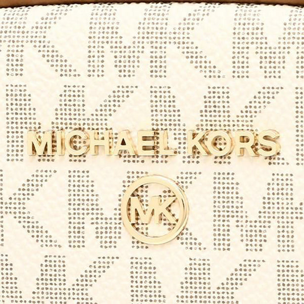 Michael Kors Jet Set Charm Small Logo Crossbody Bag Vanilla RS-32F2GT9C0B