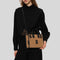 Burberry Mini Freya Tote Natural/Black RS-80661711