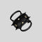 Michael Kors Mercer Extra-Small Pebbled Leather Crossbody Bag Black RS-35S1GM9T0L